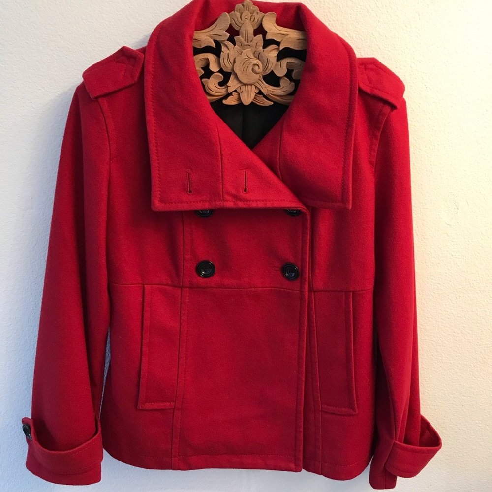 Gap wool pea coat